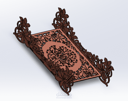 تصميم صينية على الكورل والسوليد