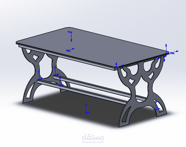 تصميم طاولة تعقيم