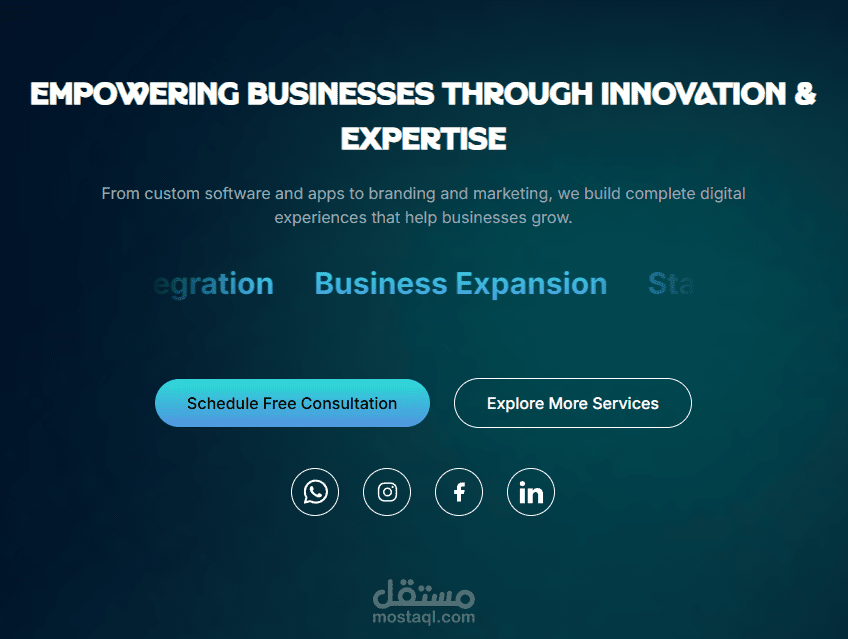 MatechX – موقع شركة تقنيات حديثة