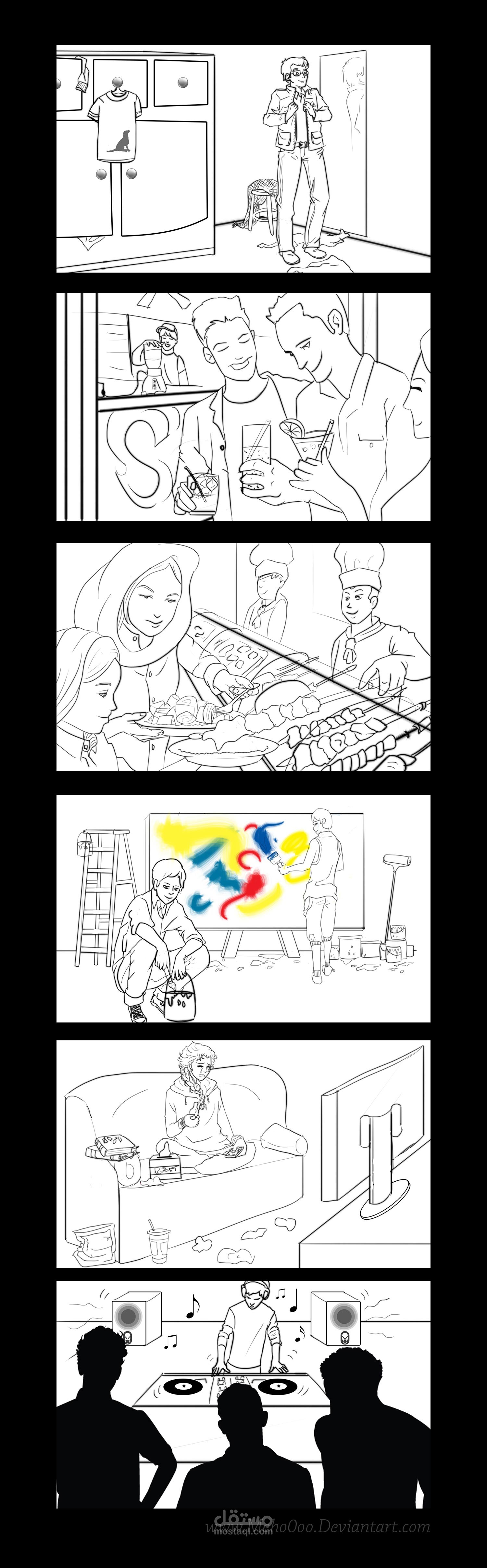 MTN storyboard