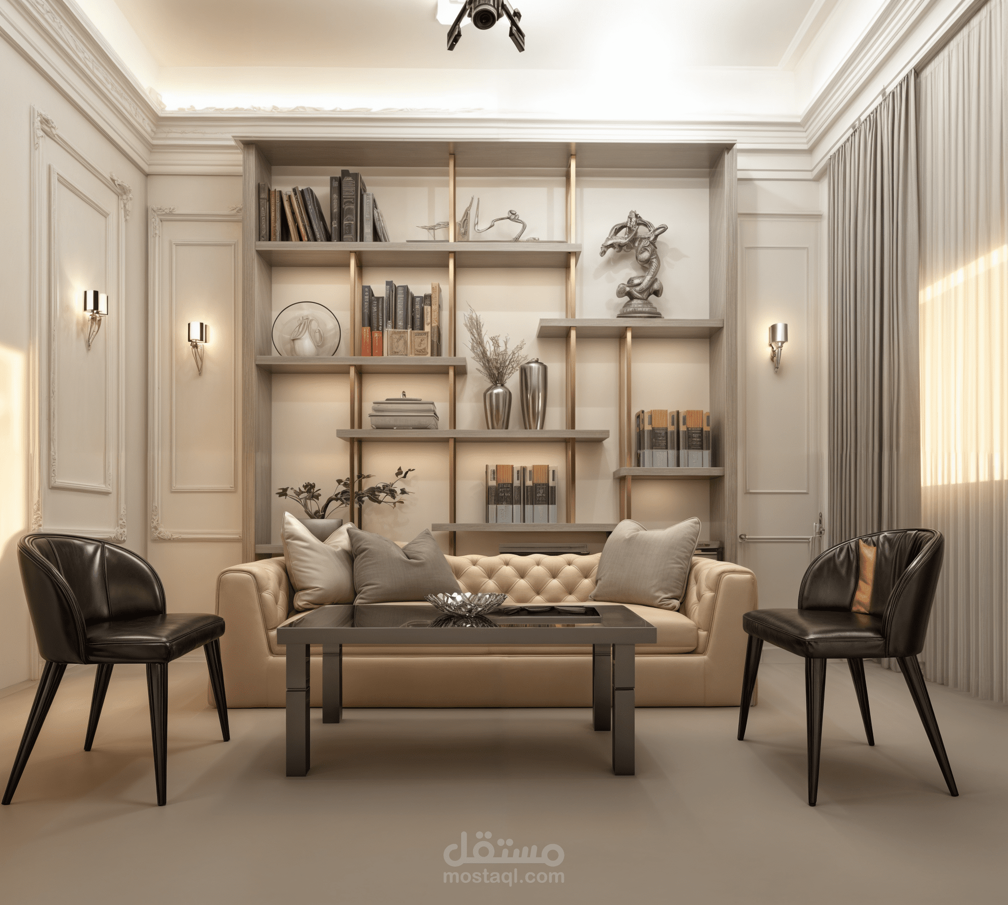 تصميم مكتبة