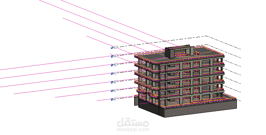 BIM structure analysis Using the boundary and finite element method