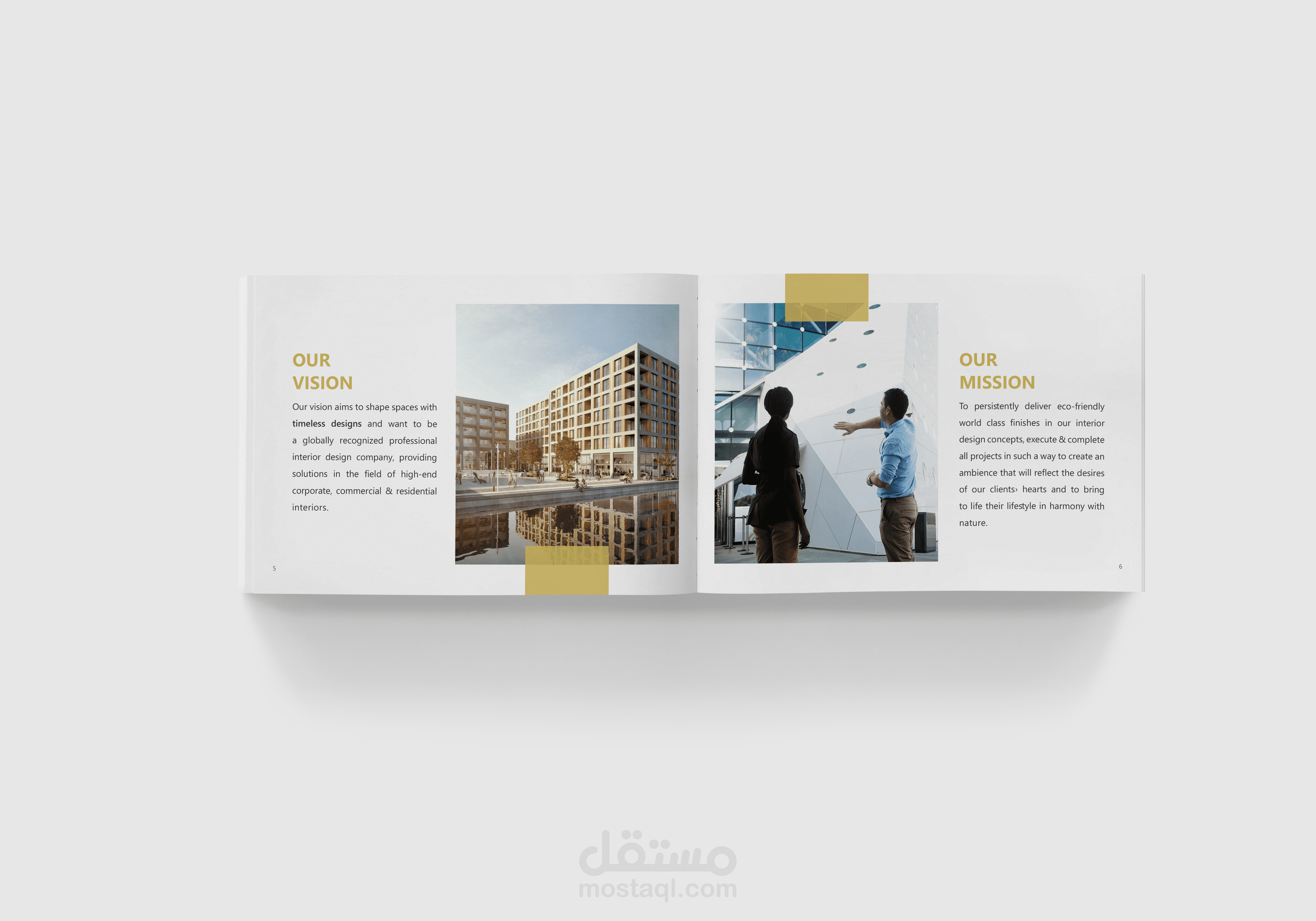 تصميم بروفايل شركة بروتالنت