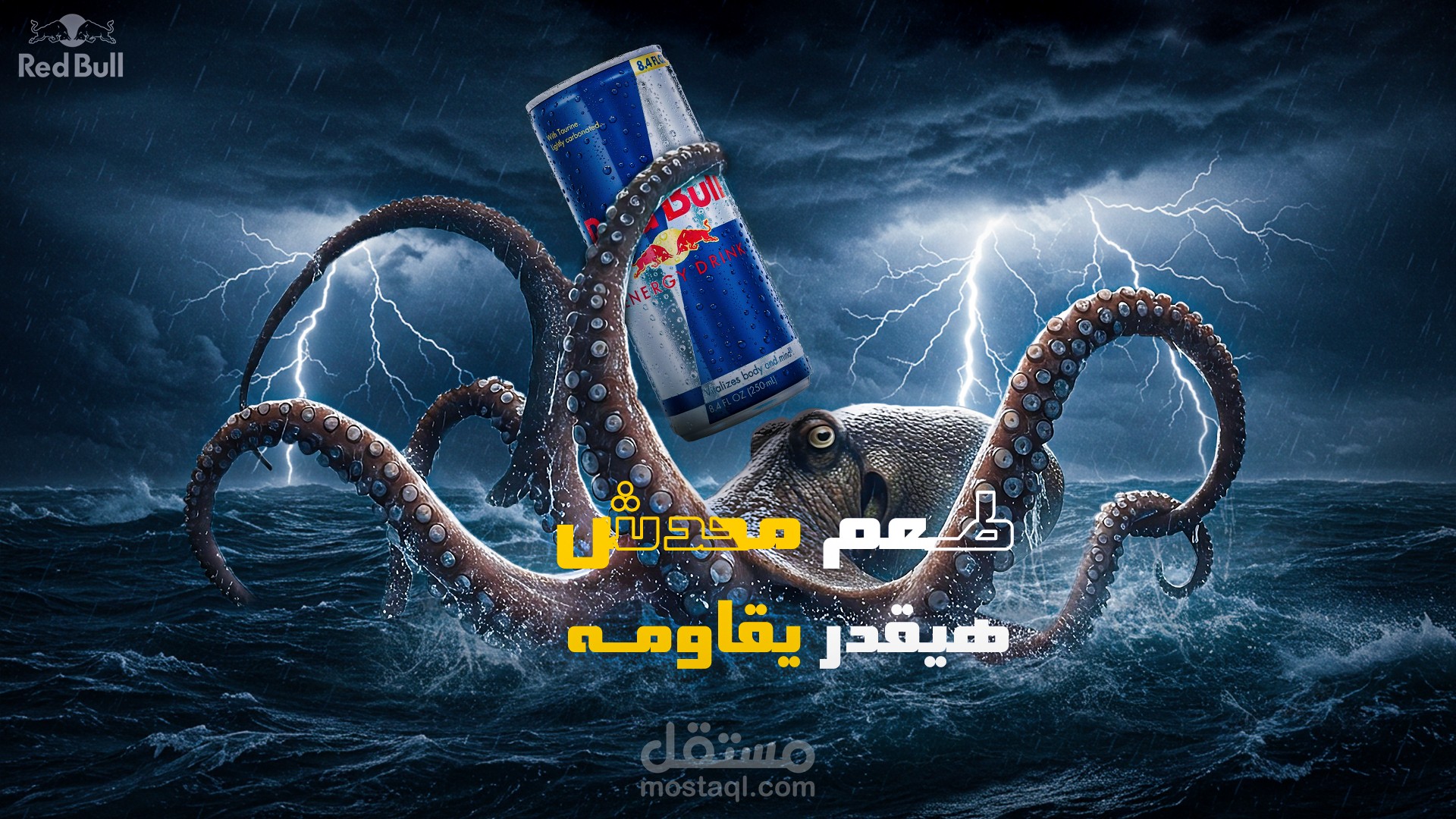 Red Bull Social Media Design