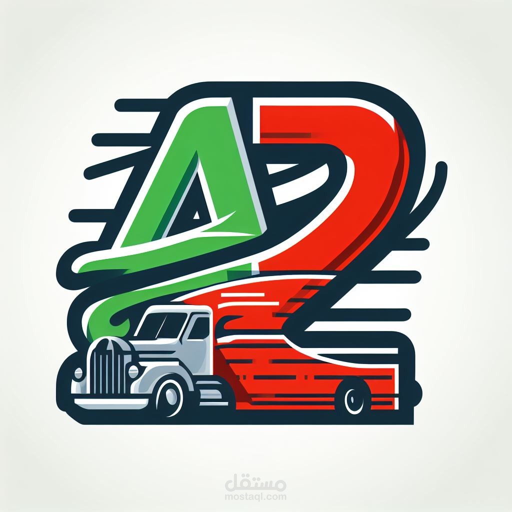 عمل شعار لشركة شحن باسم A 2 Z