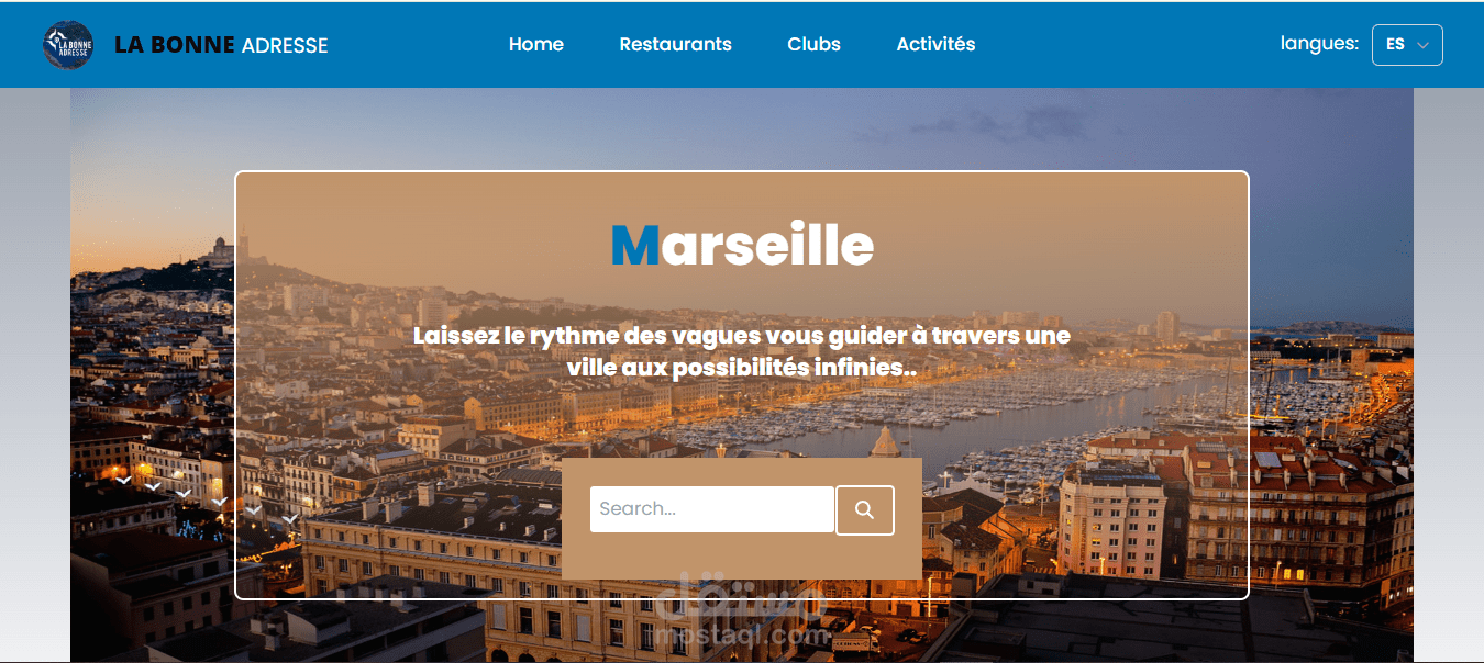 booking website