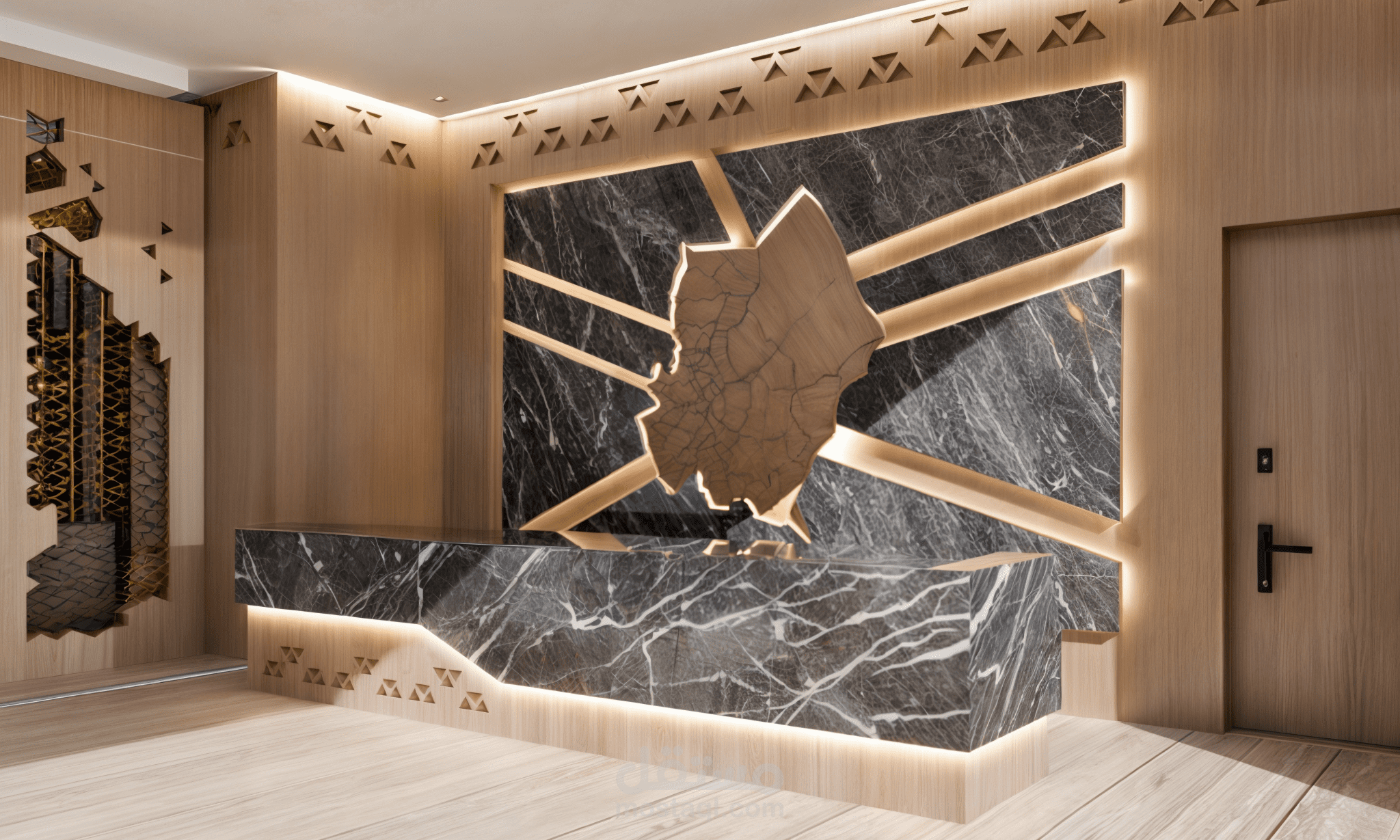 تصميم داخلي لامارة عسير