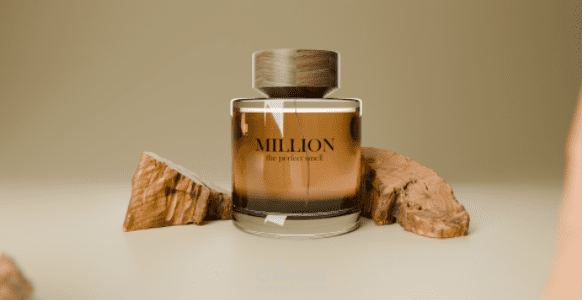 3D perfume advertisement for Million company