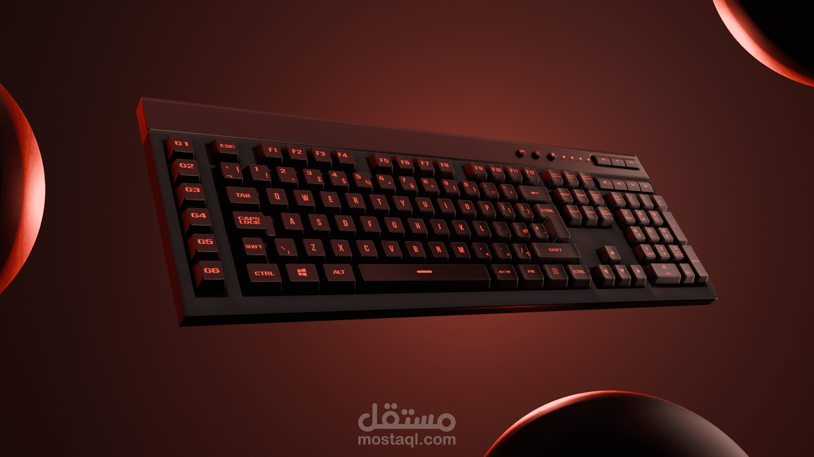 3D keyboard Animation For pulsation Company