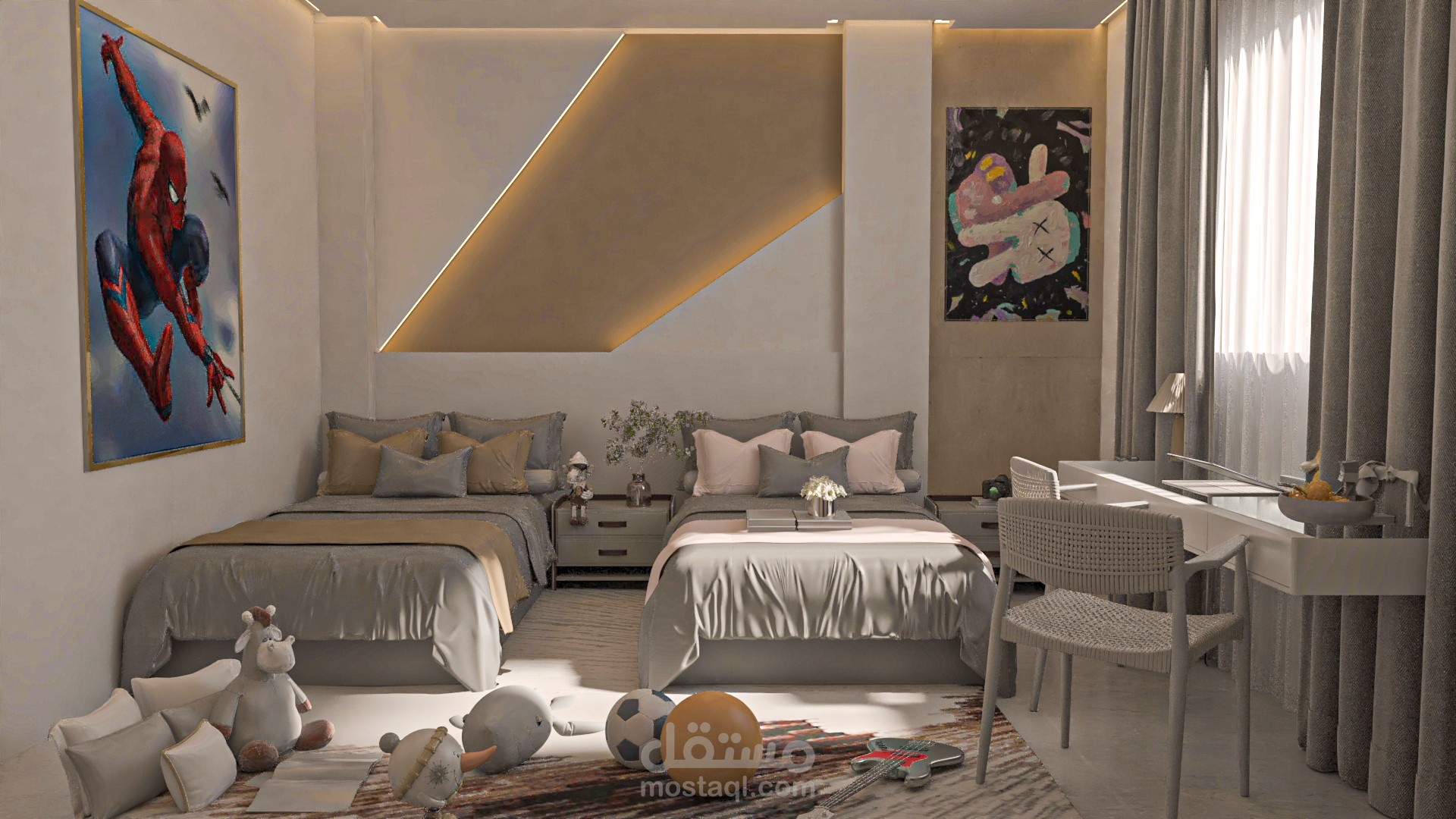 غرفة نوم اطفال