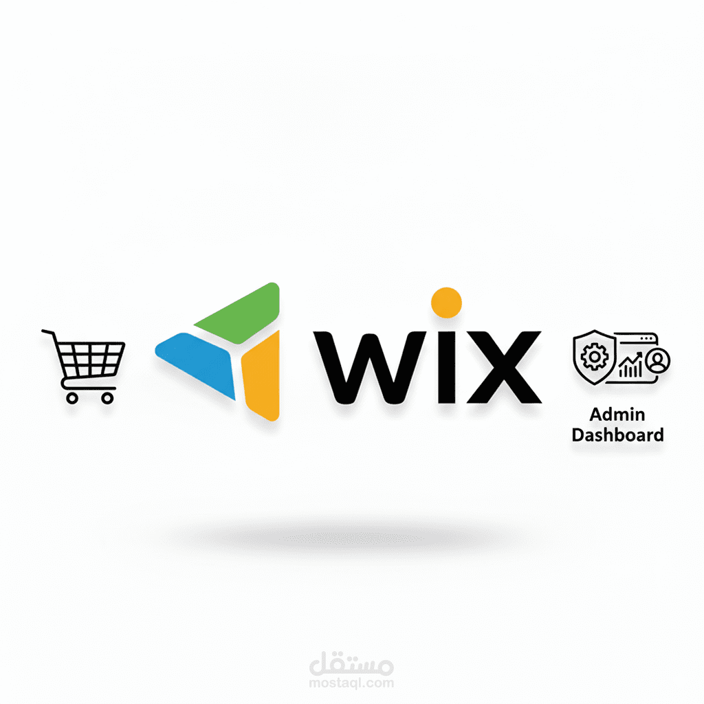 تصميم وتطوير موقع احترافي على Wix مع لوحة تحكم Admin