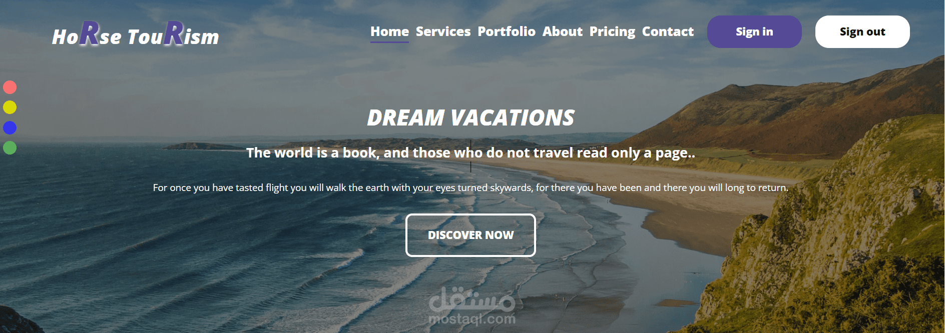 Tourism website