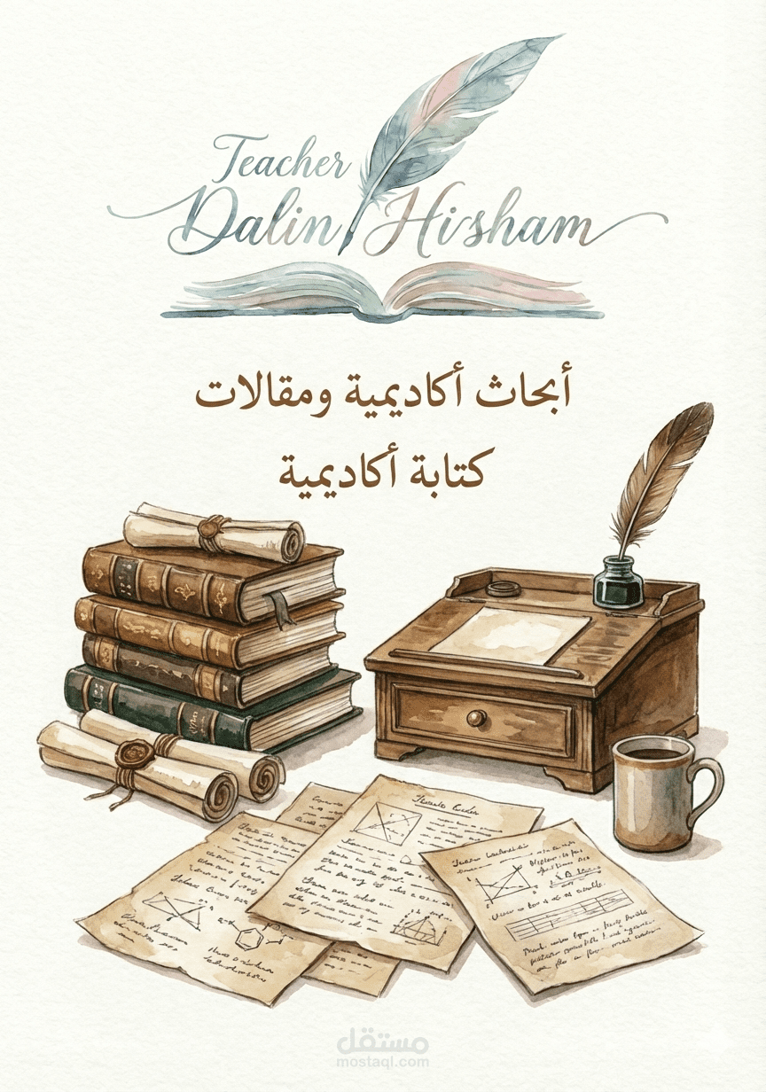 الأبحاث الأكاديمية و المقالات