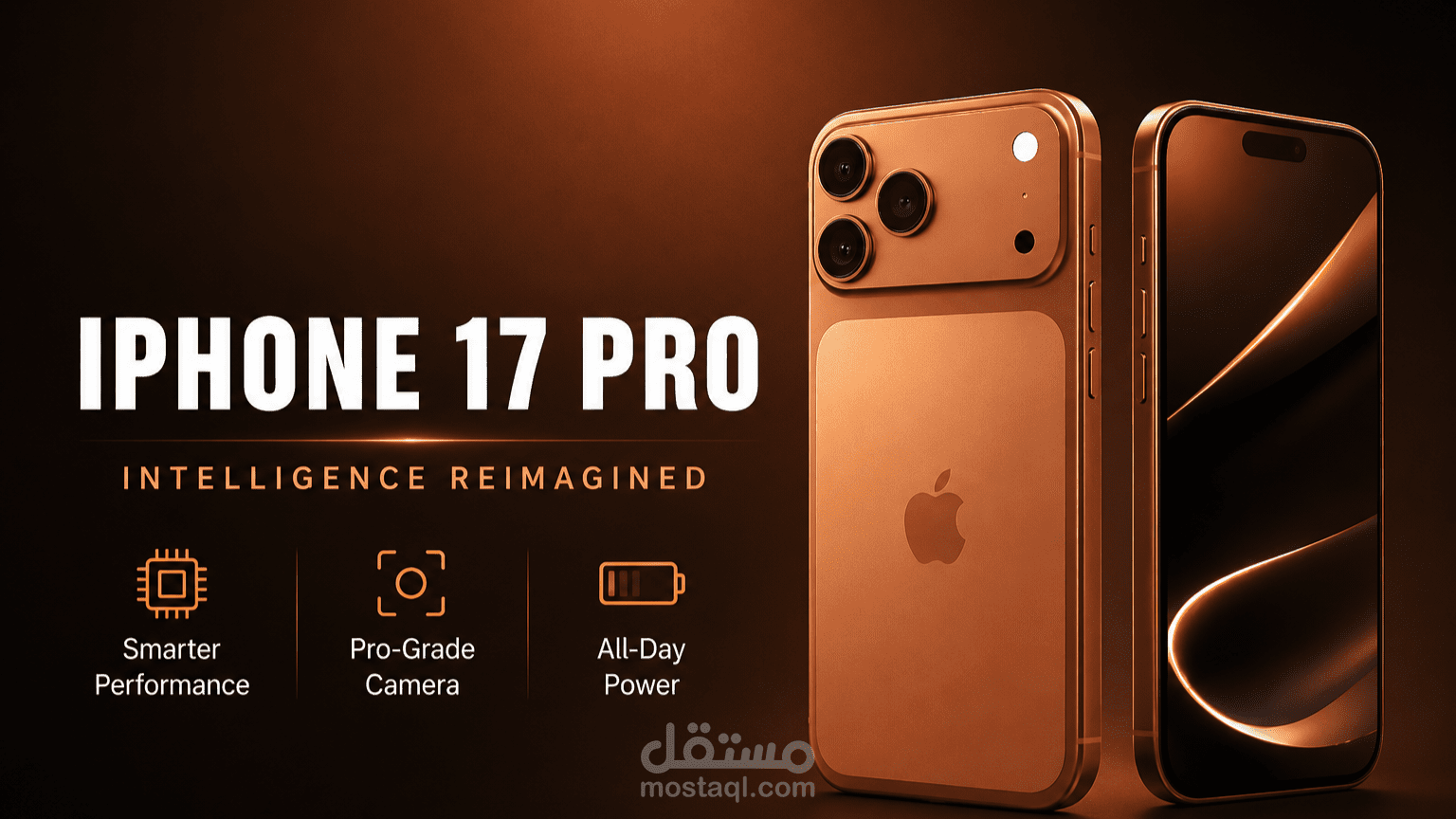 3D Animation & Promo Ad - iPhone 17 Pro