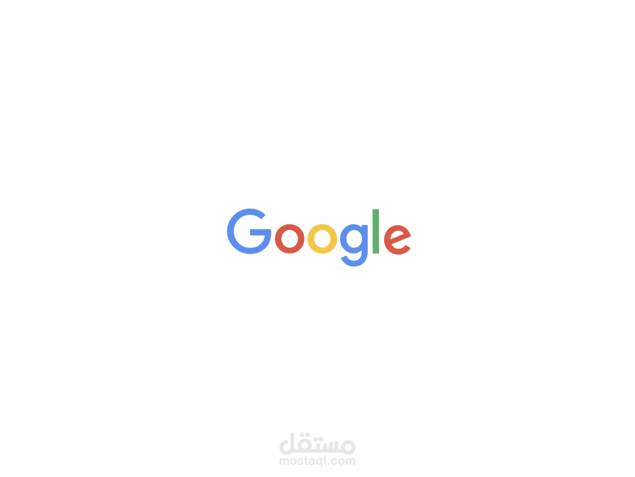 قمت بتحريك شعار شركة google بطريقة احترافية