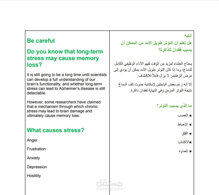 التوتر