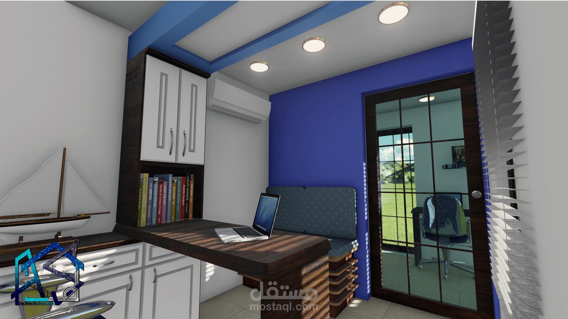 مكتب ضمن حاوية شحن