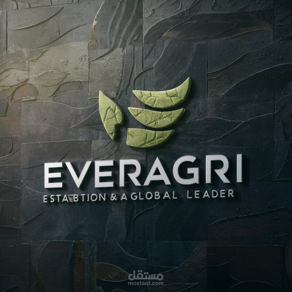 Professional logo design with 3D technology