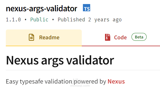 nexus-args-validator