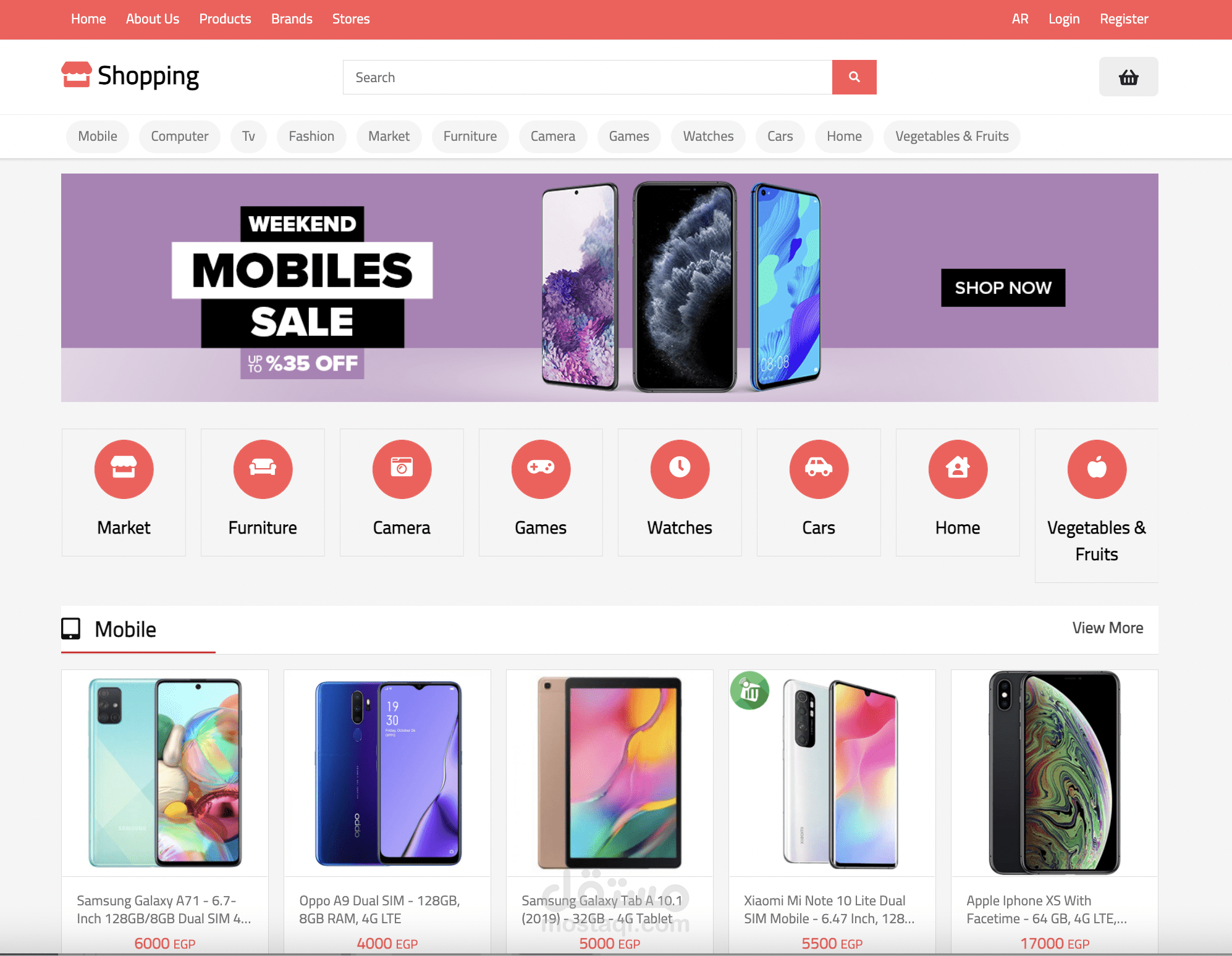 Shopping - angular 12- node js - express -mongodb