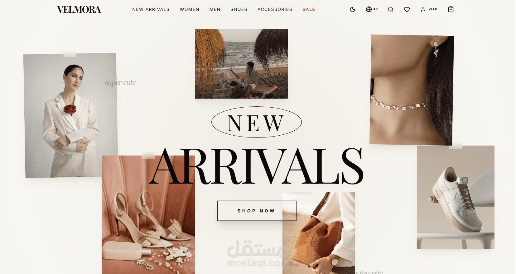 Velmora e-commerce