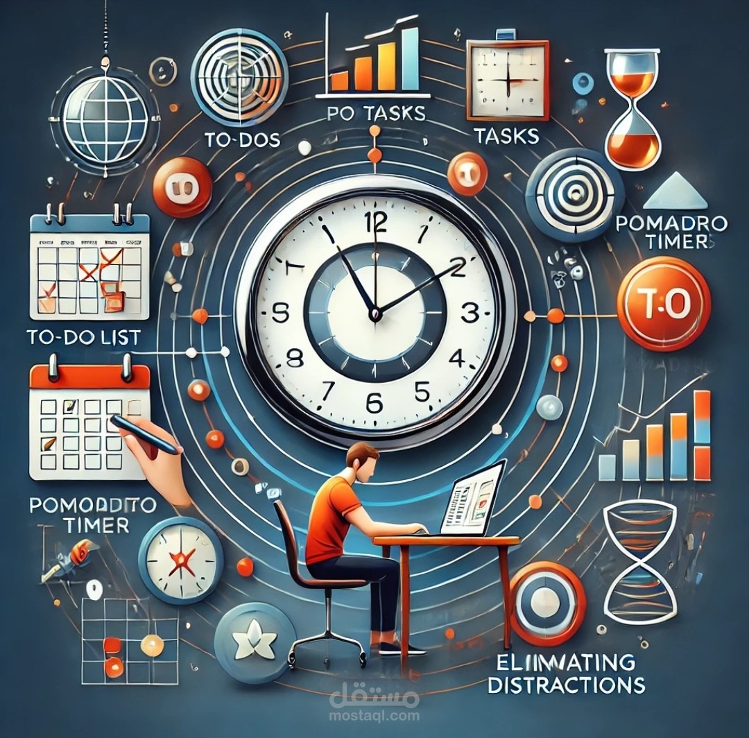 كتابة محتوي عن إدارة الوقت