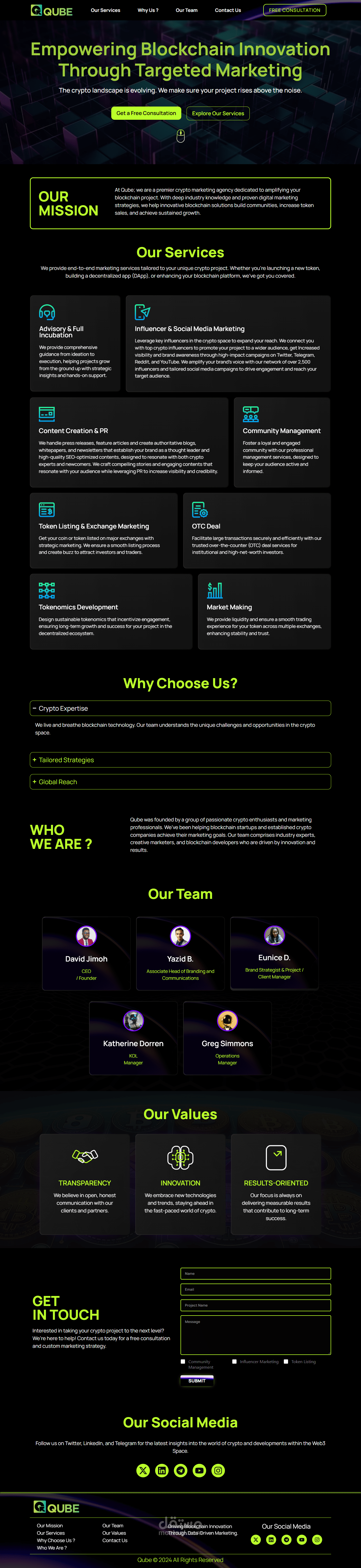 Qube.diy -Blockchain Innovation