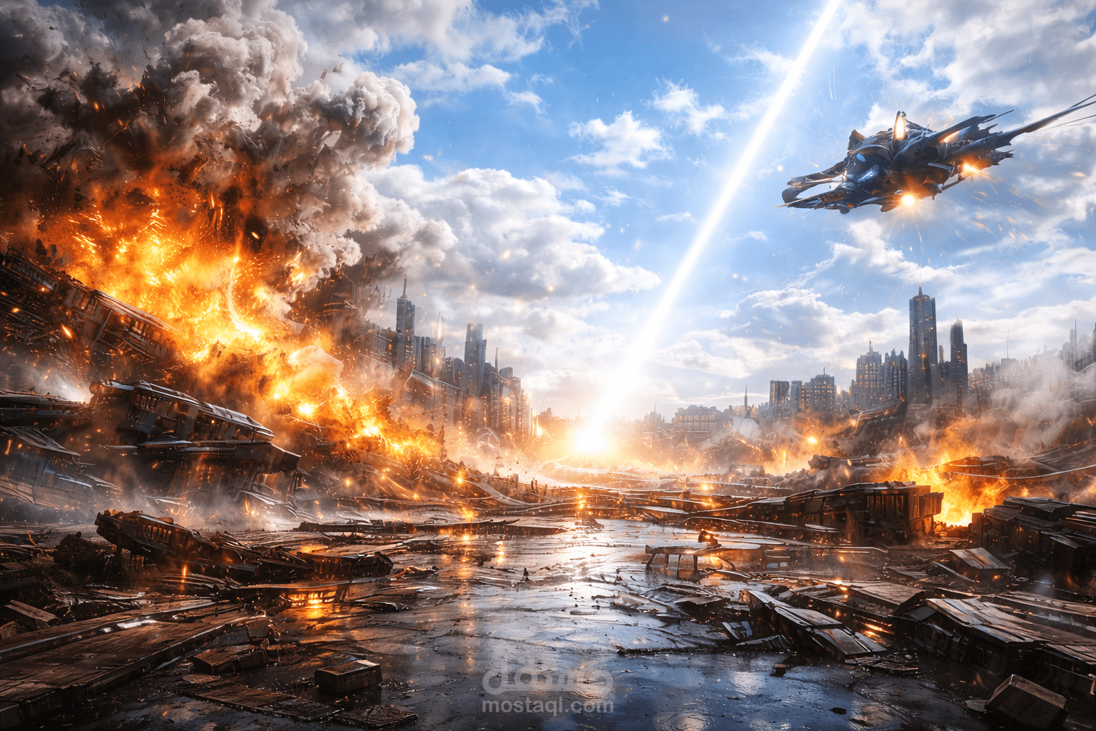 صناعة الإعلانات والمؤثرات البصرية - VFX Ads