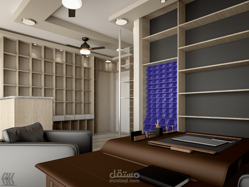 تصميم داخلي لمحل تجاري