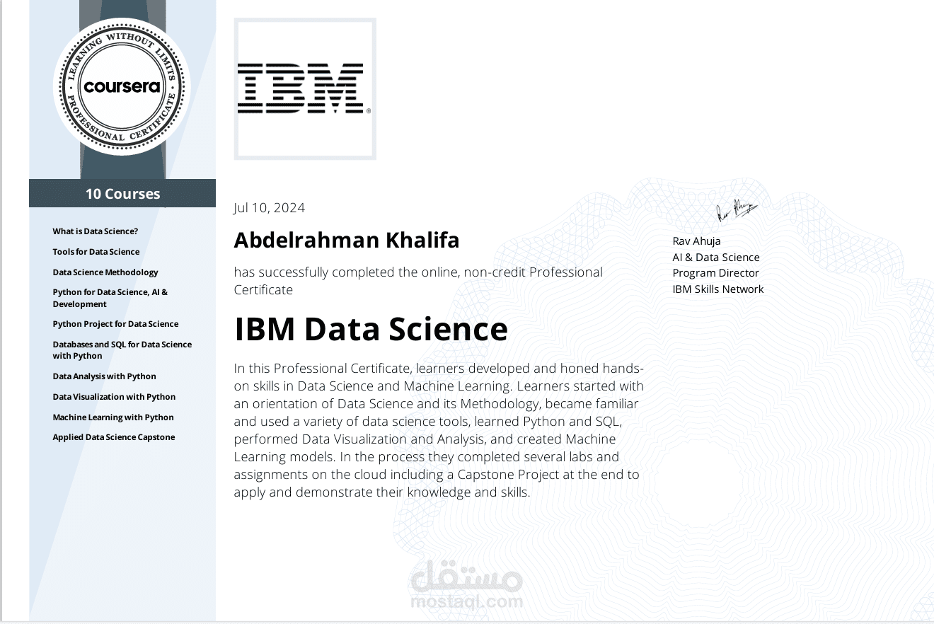 IBM Data Science Project
