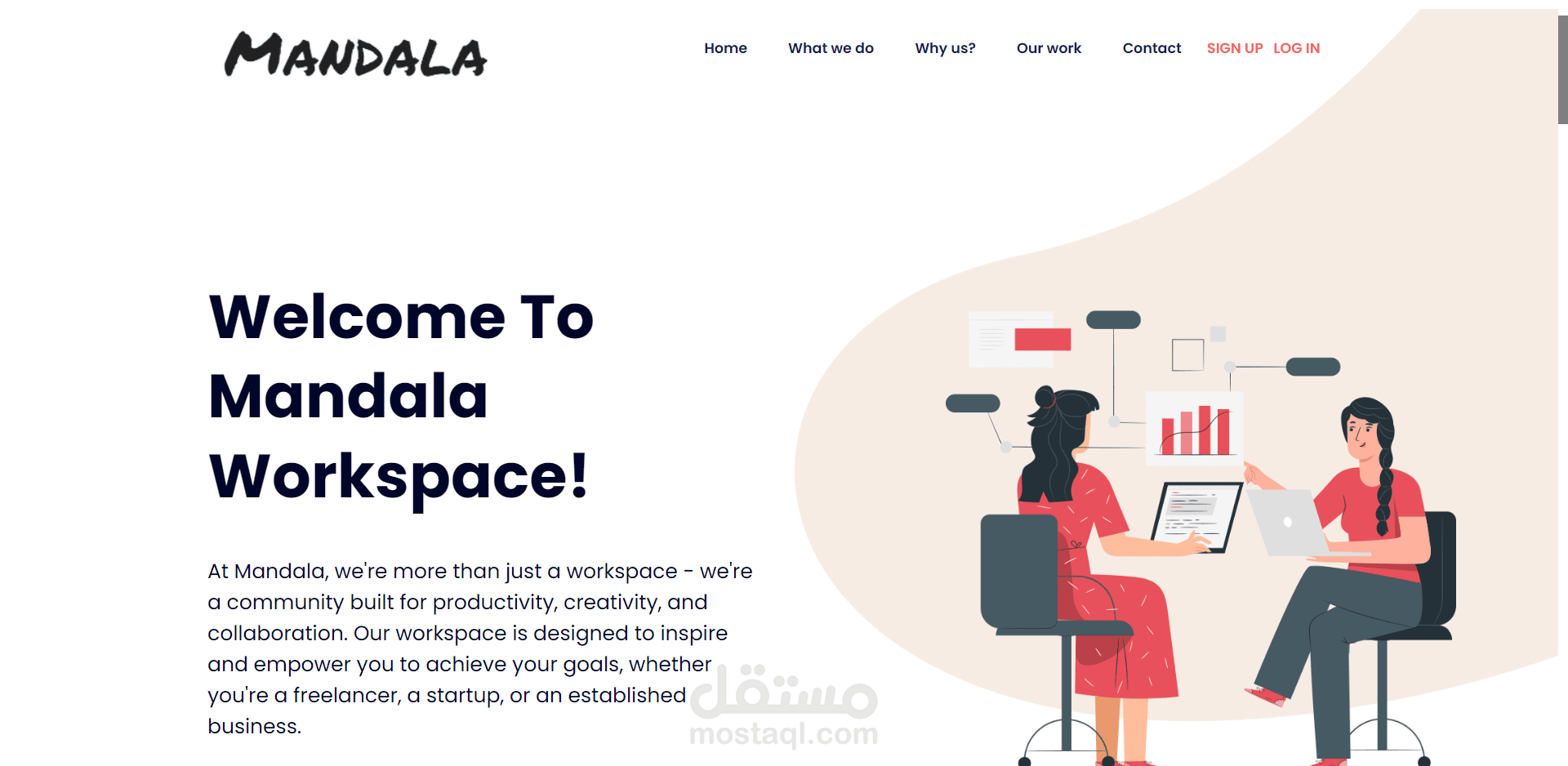 Mandala workspace
