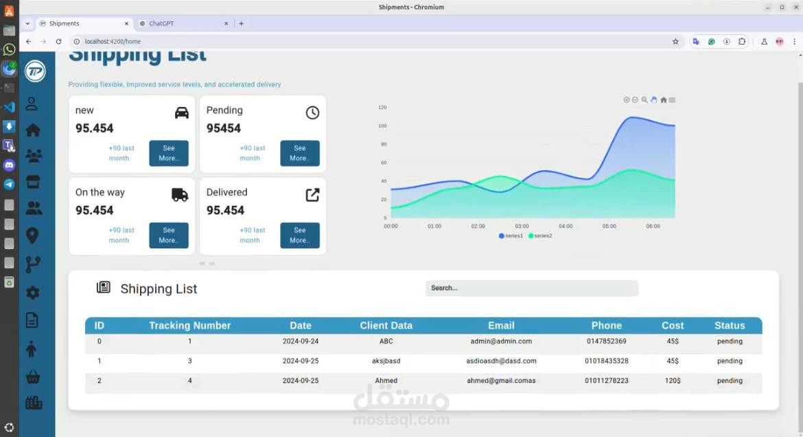 Shipping Management System