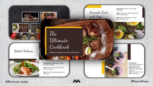 Interactive Restaurant Menu & Ultimate Cookbook - Zoom Presentation