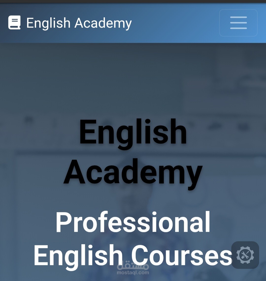 English academy demo