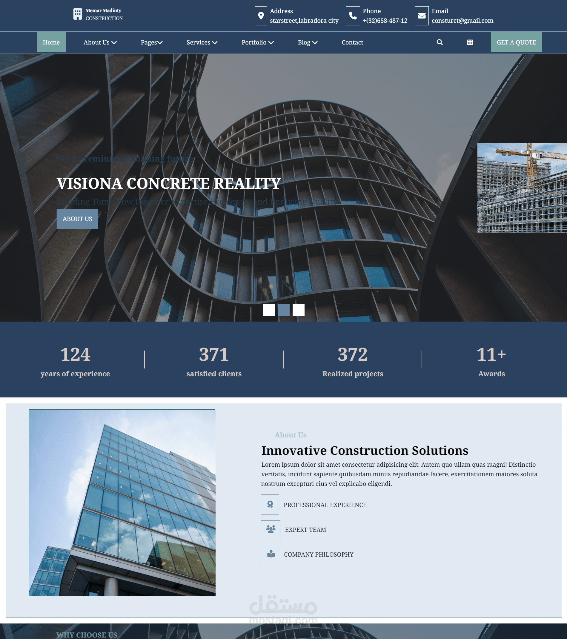 Memmar Madinity Construction company