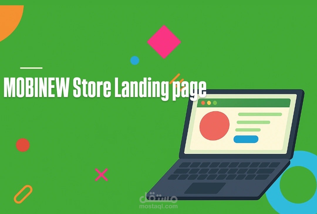 Mobinew store -Landing page