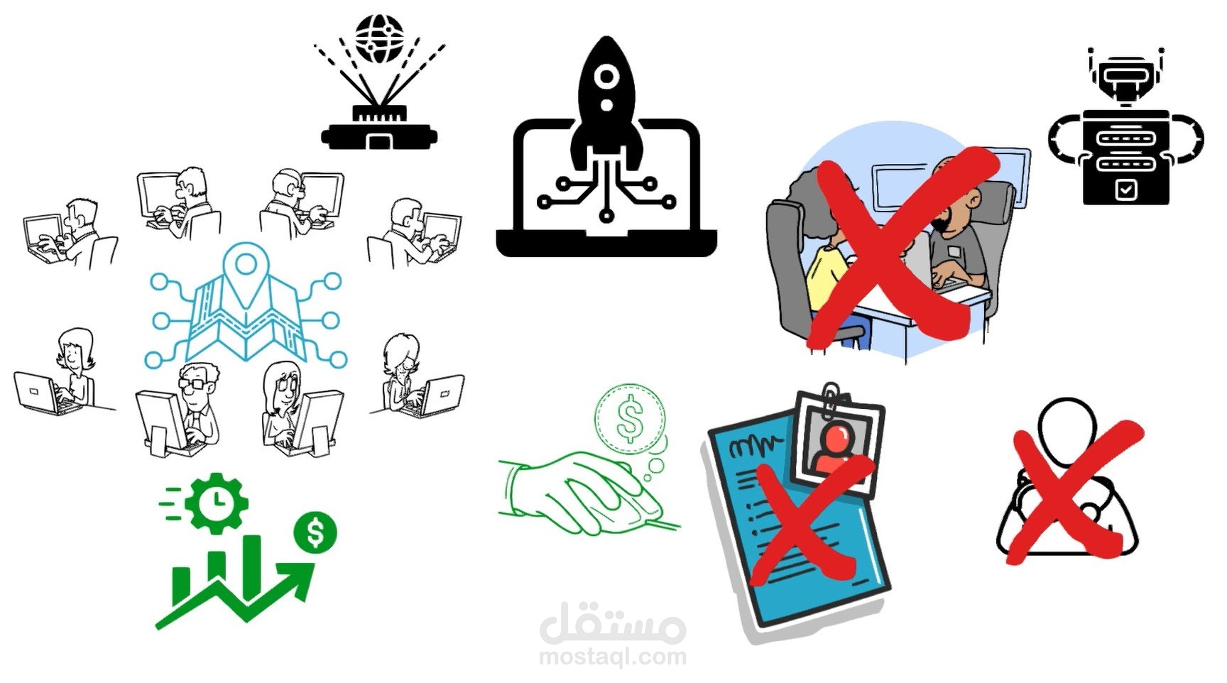 فيديو وايت بورد أنيميشن حول الذكاء الاصطناعي