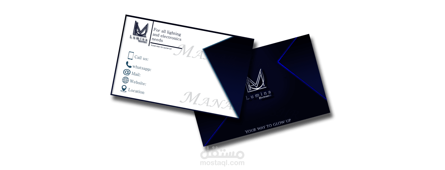 تصميم لوجو وbusiness card