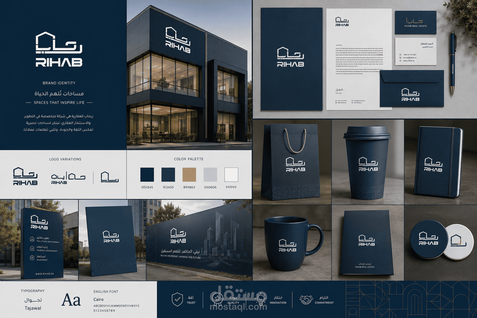 RIHAB – Real Estate Brand Identity