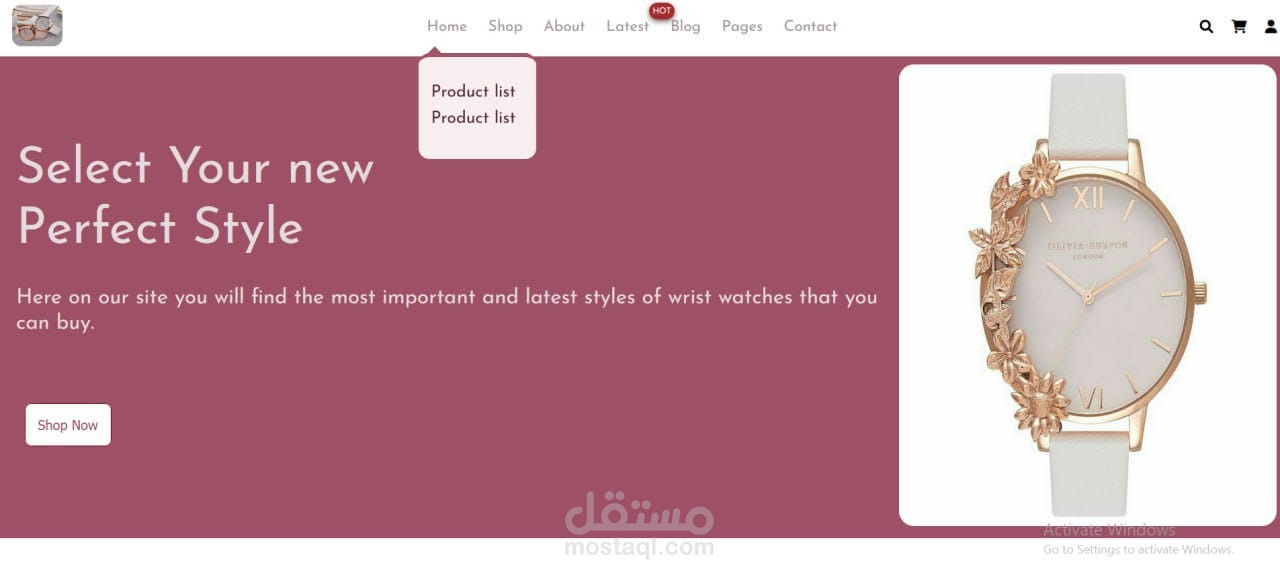 Watch shop