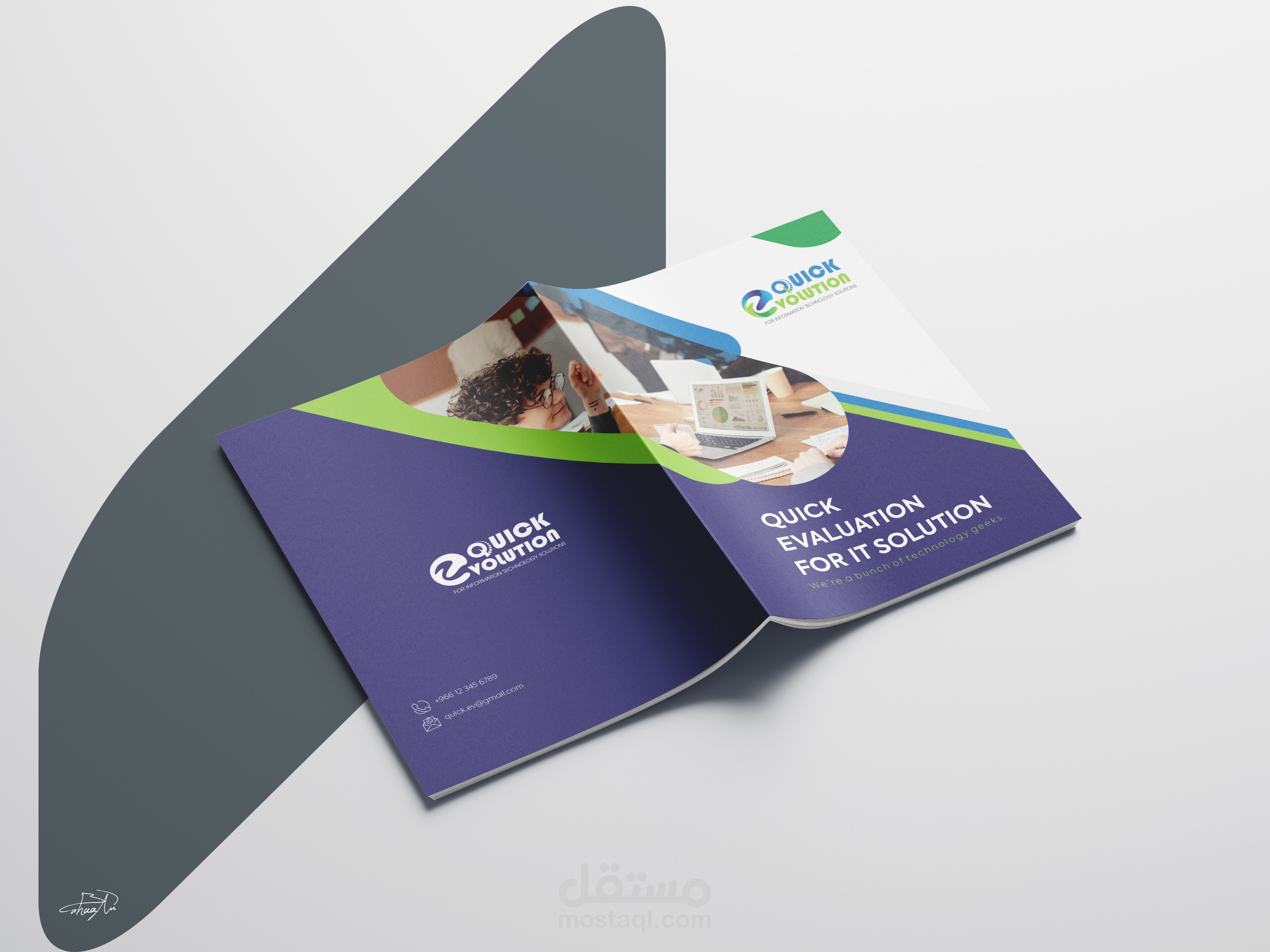 تصميم بروفايل QUICK EVALUATION لحلول تكنولوجيا المعلومات