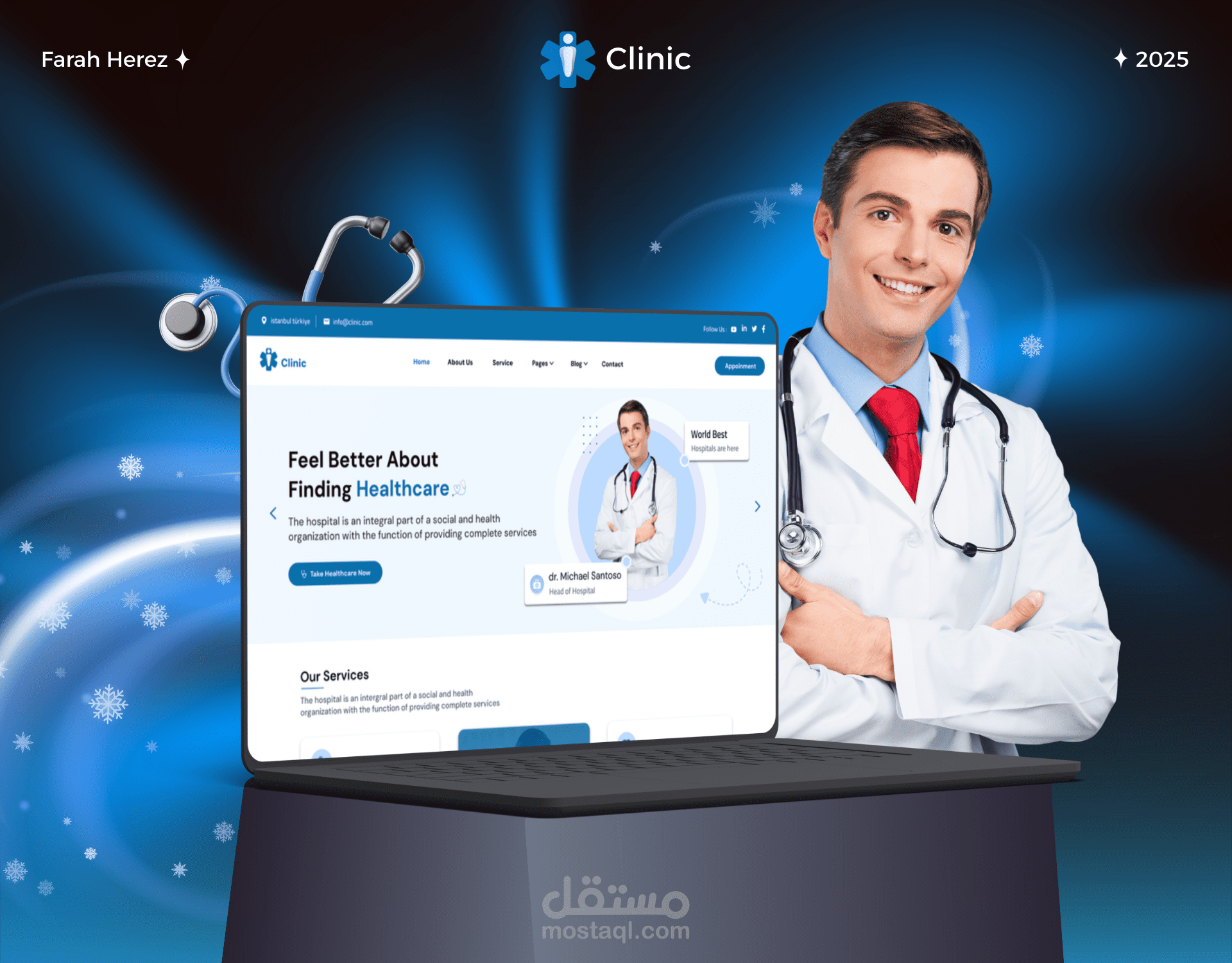 landing bage clinic