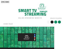 Smart TV - Streaiming Website Template