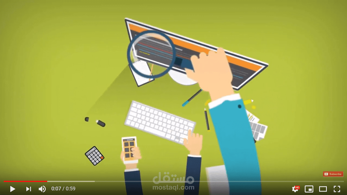جديد أعمالنا لشركة كويت كفر موشن غرافيك #Motion_Graphics