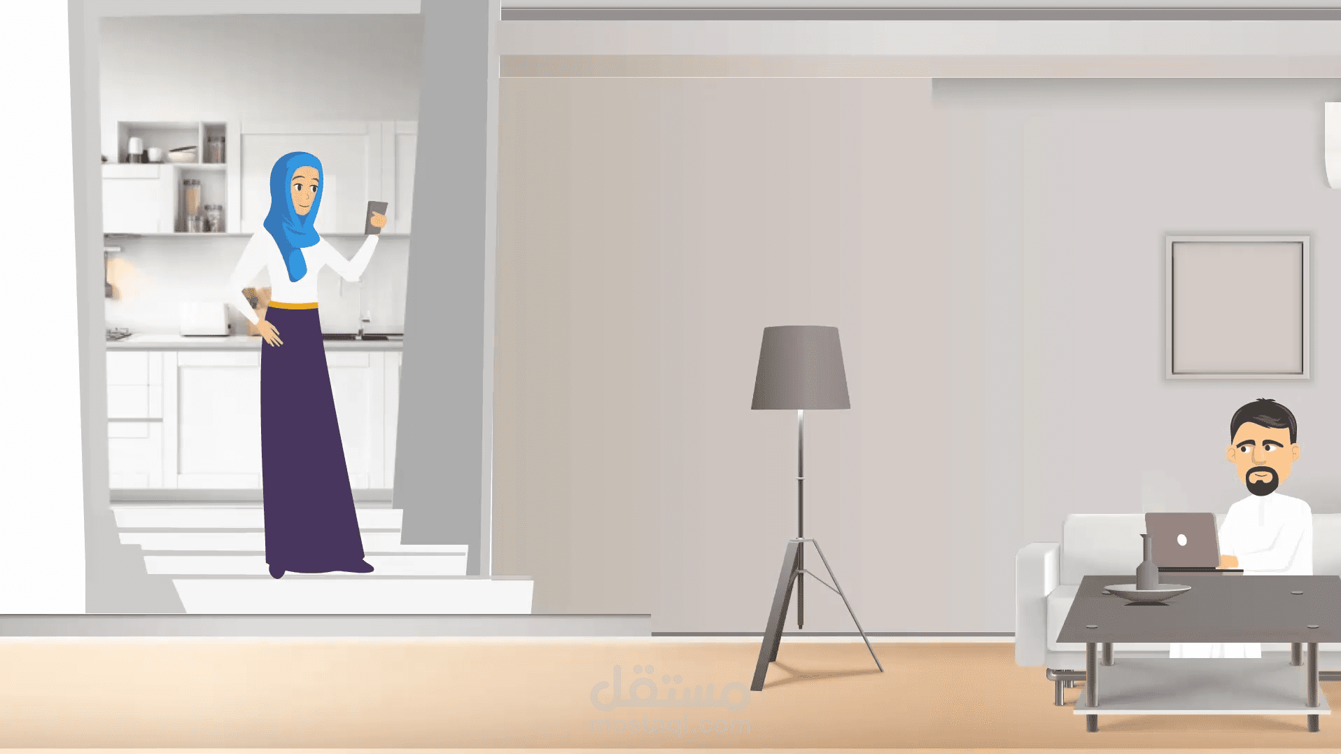 فيديو موشن جرافيك  مقاس سناب لمياه أوجن