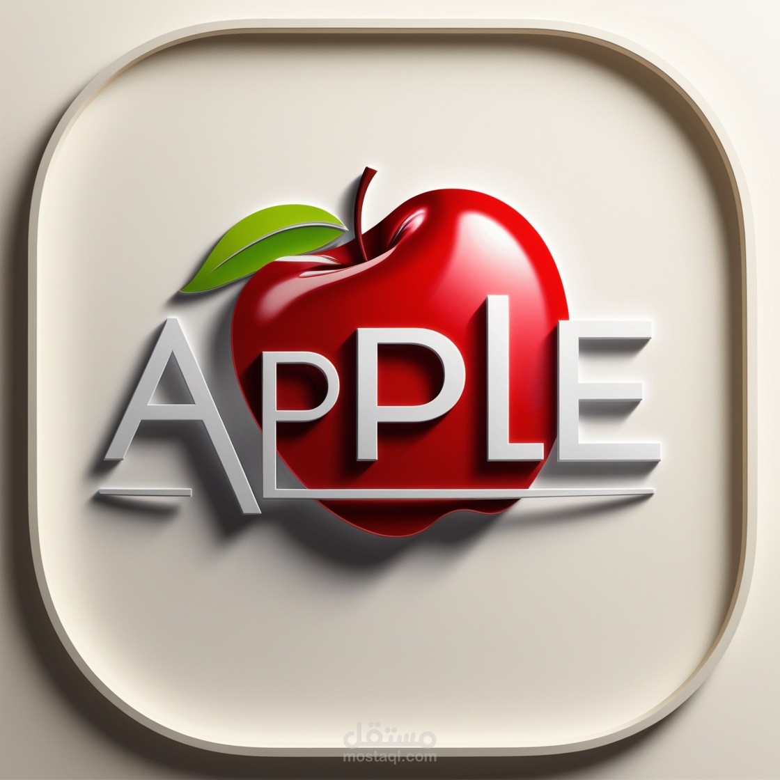 شعار تفاحة apple