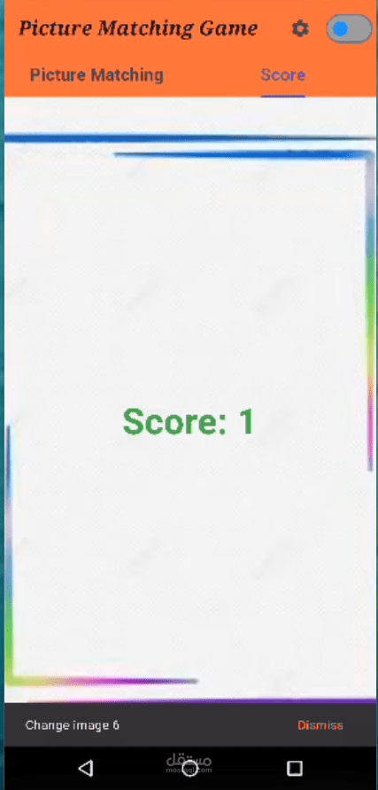 Picture matching game