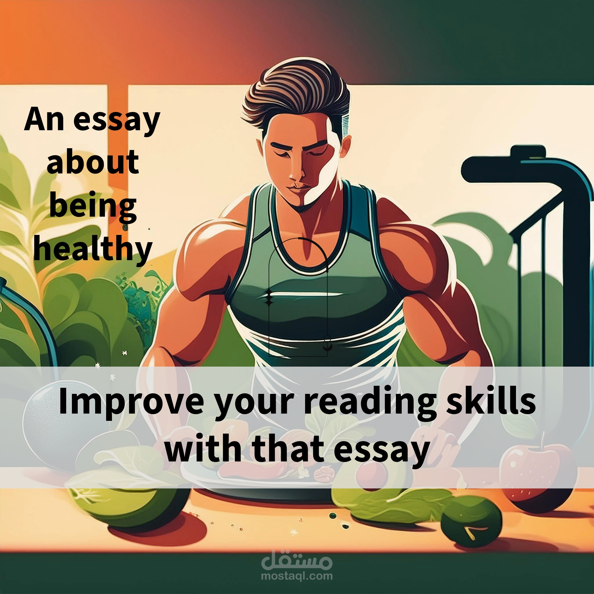 { practice reading with that easy essay } Working out and eating healthy