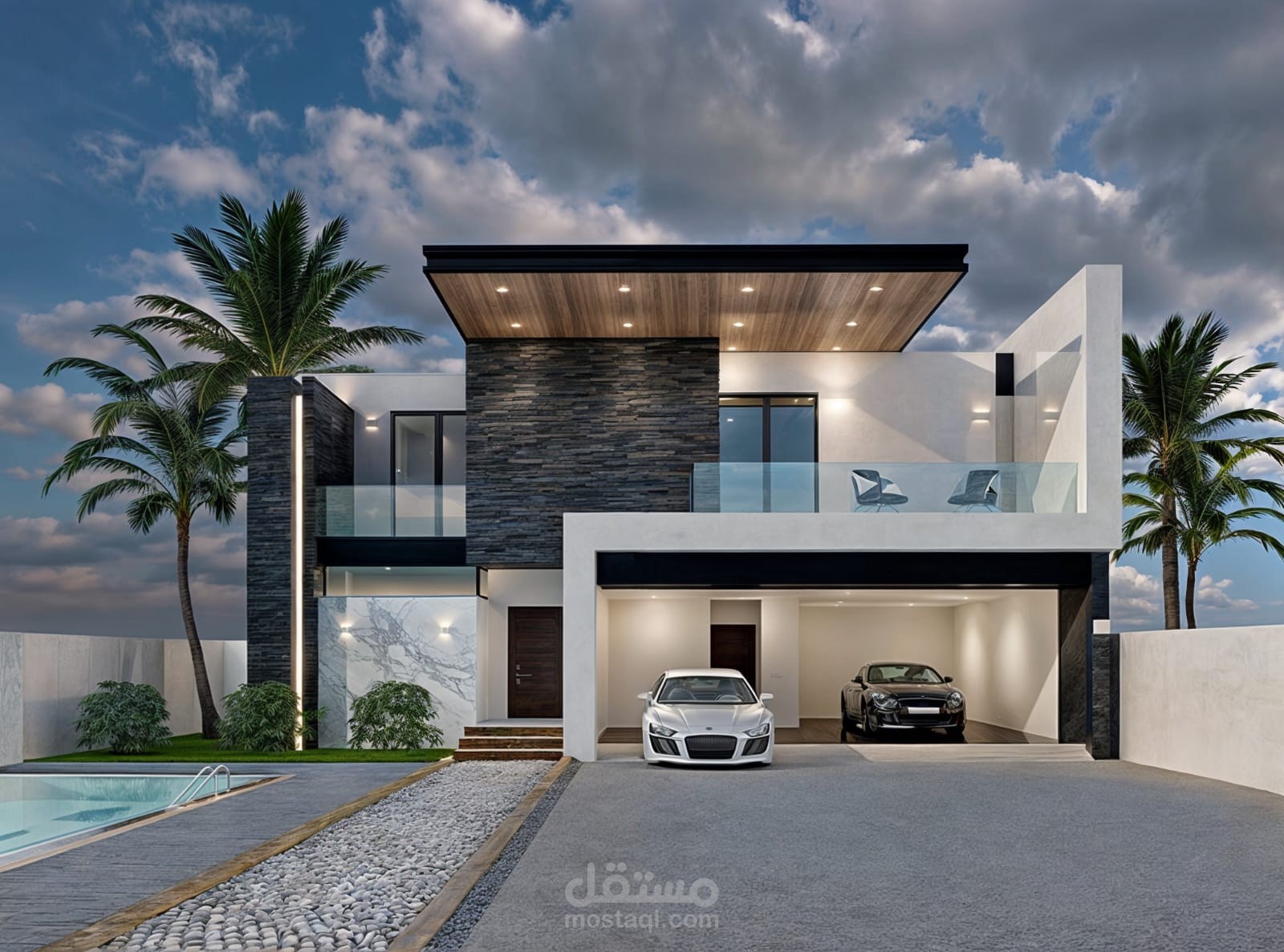modern villa