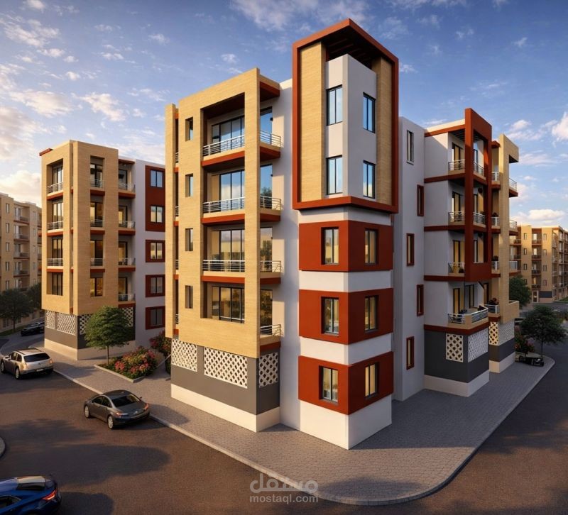 مشروع مجمع سكني متعدد الطوابق